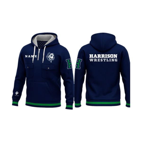 1/4 Zip with Front Pockets